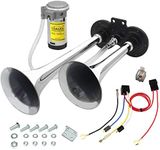GAMPRO 12V 150db Air Horn, Chrome Z