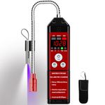 Aprvtio WJL-6000 PRO COMBINE Refrigerant Leak Detector, PPM Freon & Combustible Gas Leak Detector with Loud Alarm,1800mAh Rechargeable Battery, Natural Gas Leak Detector for R32 R134A R410A A2L R454B
