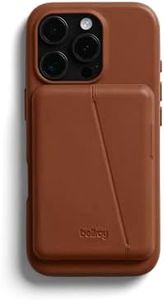 Bellroy Mod Phone Case + Wallet for iPhone 16 Pro (Slim Leather iPhone case, Phone Wallet) - Sienna