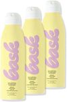 Bask SPF 50 Sunscreen Spray - Non-Aerosol, Broad Spectrum UVA/UVB Protection, Dermatologist Recommended, Moisturizing, Lightweight & Non-Greasy, 5.5 oz (Value Pack of 3)
