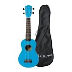 Vault UK-003 Soprano Colourful Ukulele 21 inch With Gig-Bag - Blue