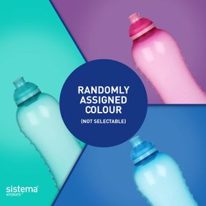 Sistema Twist 'n' Sip Sports Water Bottle 620ml – Leakproof, BPA-Free, Assorted