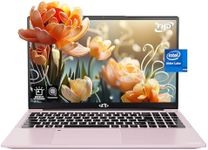 NIMO 15.6 FHD Student Laptop, 16GB RAM, 1TB SSD, Backlit Keyboard, Fingerprint, Intel Pentium Quad-Core N100 (Beat to i3-1115G4, Up to 3.4GHz), IPS Computer, Numpad, WiFi 6, Win 11, Rose Gold