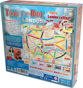 Ticket to Ride London Board Game – Family Strategy Game
