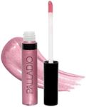 Palladio Lip Gloss, Non-Sticky Lip Gloss, Contains Vitamin E and Aloe, Offers Intense Color and Moisturization, Minimizes Lip Wrinkles, Softens Lips with Beautiful Shiny Finish, Passion Pink