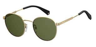 Polaroid Unisex Adults’ PLD 2053/S Sunglasses, Multicolour (Goldgreen), 51