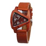 Wooden Watches With Leathers