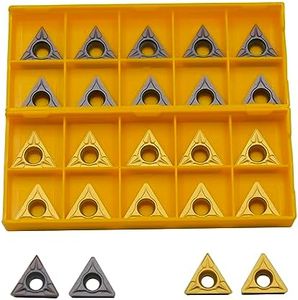LINZUAN 20pcs TCMT32.51 TCMT32.52 TCMT16T304 TCMT16T308 Carbide Inserts Turning Inserts for Metal Cutting Cutter bar