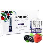 Recuperol Rehydration & Recovery Electrolytes Powder Drink Mix, 30 Pack, High Electrolyte Content, Vegan - Natural Mixed Berry Flavour - Zinc, Vitamin C, B12, D3, Potassium