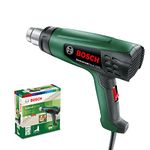 Bosch Home and Garden Heat Gun UniversalHeat 600 (1800 W, Temperature: 50 / 300 / 600 °C, In Carton Packaging), Design 2019, Pale Green