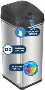 iTouchless 13G Dog Proof Motion Sensor Trash Can