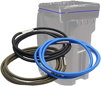 Large Trash Can Rubber Bands, Hongmed 3 PCS Trash Can Bands Trash Rubber Bands for 55, 65, 96 Gallon Garbage Cans, Durable Trash Bag Bands Elastic Bands to Hold Trash can Bags in Place