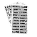 Self Adhesive Sample Inventory Stickers Labels,1.5x1 Inch Cosmetic Tester Stickers,600 Pcs Per Pack