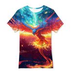 Little Big Boys Girls Graphic Tees Funny 3D Printed Short Sleeve Youth T Shirts Top 6-14T, Phoenix, 13-14 Years