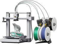 Bambu Lab A1 Combo, A1 3D Printer and AMS lite, Support Multi-Color 3D Printing, High Speed & Precision, Full-Auto Calibration & Active Flow Rate Compensation, ≤48 dB Quiet FDM 3D Printers