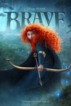 BRAVE MOVIE POSTER 2 Sided ORIGINAL FINAL 27x40 KELLY MACDONALD