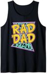 Father's Day Gift T-Shirt for Daddy Rad Dad Shirt Tank Top