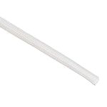 uxcell Insulation Braid Sleeving, 16.4Ft-5mm High TEMP Fiberglass Sleeve White