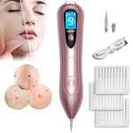 Skin Tags Removal Pen Mole Removal Pen, 9 Strengths, FDA Approved Electric Removal Pen for Moles, Warts, Tattoos and Age Spots on Face, Hands and Body (Rose Gold)