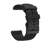 MCXGL Quick release Rubber Strap Replacement for Suunto 9 Baro Copper，Spartan series 24mm Smart Wrist watchbands