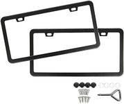 SunplusTrade License Plate Frame Bl