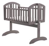 Obaby Sophie Swinging Crib/Mattress (Taupe Grey)