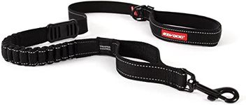 EzyDog Zero Shock Leash - Best Shock Absorbing Dog Leash, Control & Training Lead (48" Black)