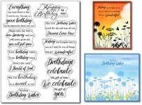 Arbuya Birthday Sentiment Clear Sta