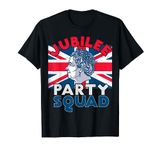 Queens Platinum Jubilee 2022 Party T Shirt Union Jack UK T-Shirt