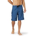 Maui Rippers Men's Board Shorts Hawaiian Octo Tako (42, Navy Blue)