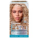 L’Oréal Paris Feria Multi-Faceted Shimmering Permanent Hair Dye, 100 Very Light Natural Blonde, Permanent Hair Color for Long Lasting Hair Dye with Bonding Complex Conditioner, Pack of 1