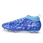 Nivia Pro Encounter 10.0 Football Stud for Men/Comfortable and Lightweight/Sports Shoe/UK-07(Royal Blue)