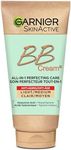 Garnier BB Cream Anti-Aging with Hyaluronic Acid & Aloe Vera, 5-in-1 Skin Perfector, Light/Medium Tone, 50ml