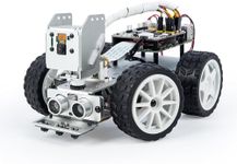 SunFounder Video Robot Car Kit for Raspberry Pi 5/4/3B+/3B/Zero 2W, Python/Blockly (Scratch), Video Courses, Rechargeable Batteries, Ideal for Engineers and Students (Raspberry Pi NOT Included)