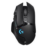 Logitech G502 Lightspeed Wireless Gaming Mouse, Hero 16K Sensor, 16,000 DPI, RGB, Adjustable Weights, 11 Programmable Buttons, Long Battery Life, On-Board Memory, PC/Mac - Black (910005569)