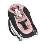 hauck Rocky, Disney Minnie Sweetheart - Baby Bouncer from Birth up to 9 kg with Fully Adjustable Backrest, Carry Handles, Lightweight and Compact, Lockable Bouncing Mode