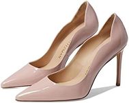 Stuart Weitzman Stuart 100 Scallop Pump, Ballet, 9