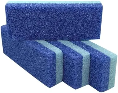 Maryton Foot Pumice Stone for Feet Hard Skin Callus Remover and Scrubber (Pack of 4) (Blue)