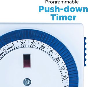 STATUS 24-Hour Timer Switch – Programmable Plug-In Socket