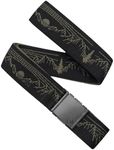 Arcade Belts A2 Out of Range Unisex Adventure Belt: Heavy Duty Stretch, Metal Free Buckle, Ivy Green