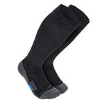 Wanderlust Air Travel Compression Socks Graduated Support Stockings for Men & Women - Prevents Swelling, Pain, Edema, DVT! Great for Nurses, Airplane Flight, Running, Maternity, More!