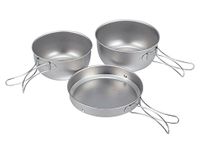 Snow Peak 3 Piece Titanium Cookset