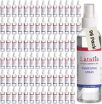 Latalia Unscented Hand Sanitizer Spray Refill Pack of 96 | 6.67 Fl oz with 80% Alcohol Bulk Hand Sanitizer Travel Size | Hand Sanitizing Spray For Quick Dry Hand