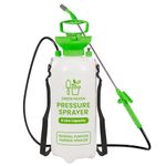 Green Haven 8 Litre Garden Pressure Sprayer – Pump Action Sprayer with Adjustable Nozzle & Carry Strap – Weed Killer, Pesticide & Fertiliser Sprayer