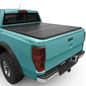 AUTOSAVER88 FRP Hard Tri-fold Truck Bed Tonneau Cover Fits for Ford Ranger 2019 2020 2021 2022 2023 5 ft Bed