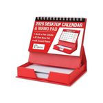 1ABOVE 2025 Desktop Month to View Calendar Tear Off and Memo Note Pad