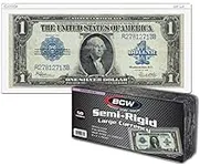 BCW 1-SR-LB Semi-Rigid Currency Hol