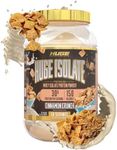 Huge Supplements Isolate Protein Powder - 30g Protein Per Serving, Fast Digesting & Delicious Flavors, 14.5g Essential Amino Acids (30 Servings) (Cinnamon Crunch)