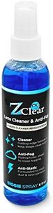 Anti-Fog 6oz Spray | Eye glasses cleaner | Goggles anti fog | Sunglasses cleaner | Windshields | Mirrors | Visors | Safe for all Lenses |+ With Microfiber Cloth