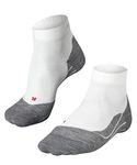 FALKE Men's RU4 Endurance Short M SSO Cotton Anti-Blister 1 Pair Running Socks, White (White-Mix 2020), 9.5-10.5